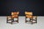Gold Riaza Chico Chica Childrens Chairs by Paco Muñoz for Darro, Spain, 1960, Set of 2 For Sale - Image 8 of 17