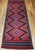 Late 20th Century Vintage Moroccan Kilim Rug, Hand-Woven Wool, Geometric Pattern, 5' X 13' For Sale - Image 5 of 18