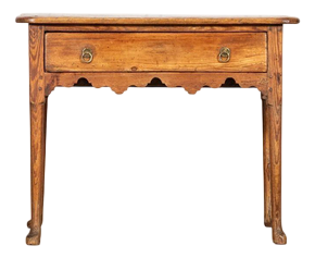Low English Pine Boy Side Table, 1790s