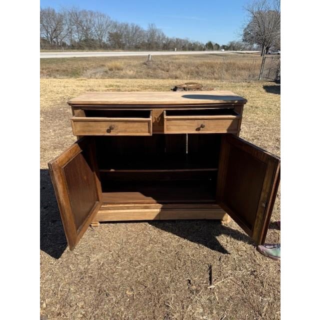 Louis Philippe 18th Century French Louis Philippe Solid Walnut Bleached Sideboard / Buffet. For Sale - Image 4 of 18