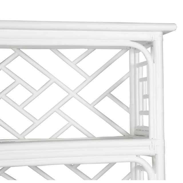 Chippendale Etagere - White For Sale - Image 12 of 13