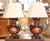 Pair of Mid-Century French Louis XV Chinese Export Porcelain Bronze Lamps For Sale In Dallas - Image 6 of 9