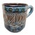 Vintage Bitossi-Esque Cable Coffee Mug For Sale