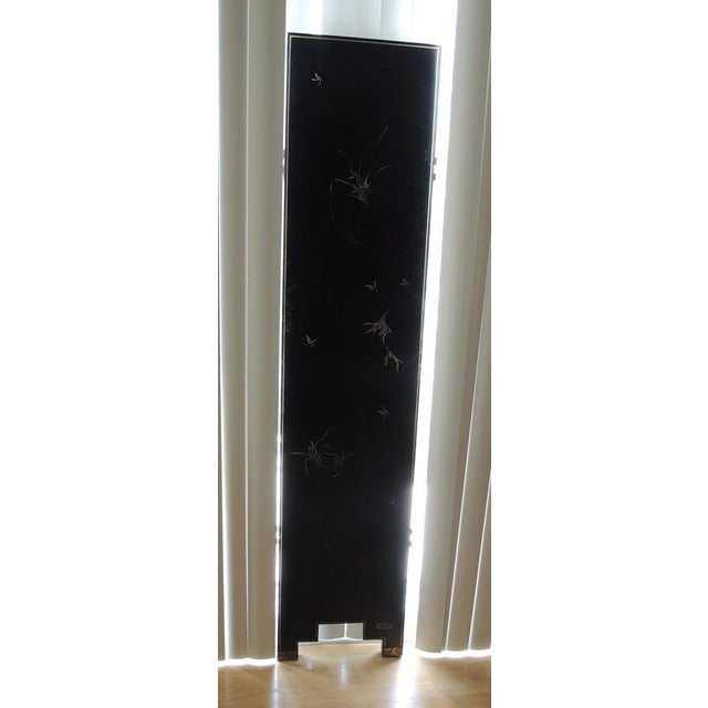 Asian Screen 6 Panel Room Divider Dressing Screen For Sale - Image 18 of 18