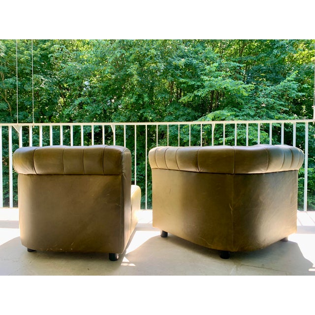 Mid-Century Chesterfield Modular Sofa from Strässle, 1975, Set of 5 For Sale - Image 16 of 18