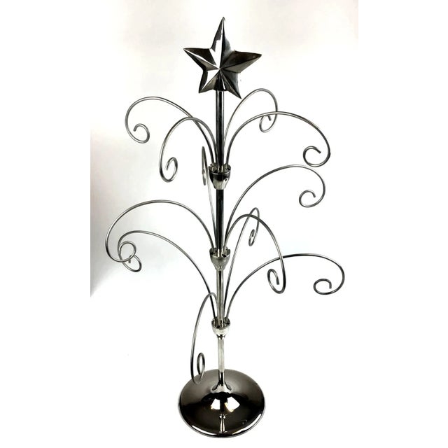 Vintage Stainless Steel Christmas Tree For Sale - Image 10 of 10