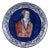 Plate with Painted Head by Appignano For Sale