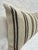 Turkish Hemp Pillow Cushion Natural Beige Black Pillow Cushion Cover 16" x 24" For Sale - Image 4 of 4