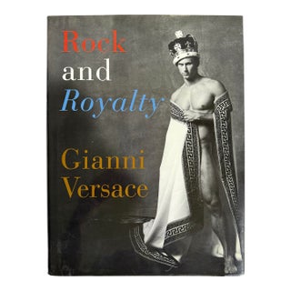 1996 First Edition Gianni Versace “Rock and Royalty” Fashion Photography Book For Sale