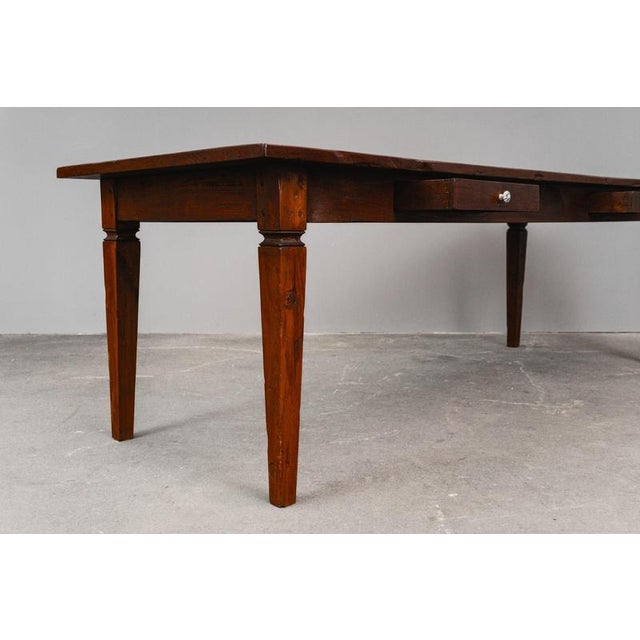 Large Vintage Dining Table For Sale - Image 14 of 18