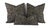Manuel Canovas Cowtan and Tout Zebris Black and Cream Velvet Pillow Cover - 20" X 20" For Sale - Image 4 of 5