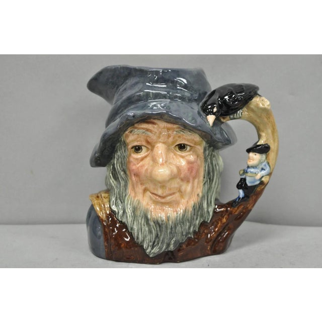 Vintage 1954 Royal Doulton Rip Van Winkle D6438 Porcelain Toby Character Jug Mug For Sale - Image 12 of 12