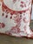 Early 21st Century Pair of Authentic Fortuny Pillows in the Mezzano Pattern With Velvet Backs For Sale - Image 5 of 10