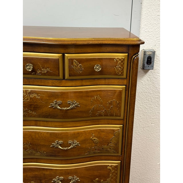 Phyllis Andrade for White Furniture Company Chinoiserie Lingerie Chest, Vintage For Sale In San Francisco - Image 6 of 12