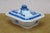 Antique Chinese Export Canton Blue White Serving Platter & Vegetable Tureens For Sale - Image 14 of 18