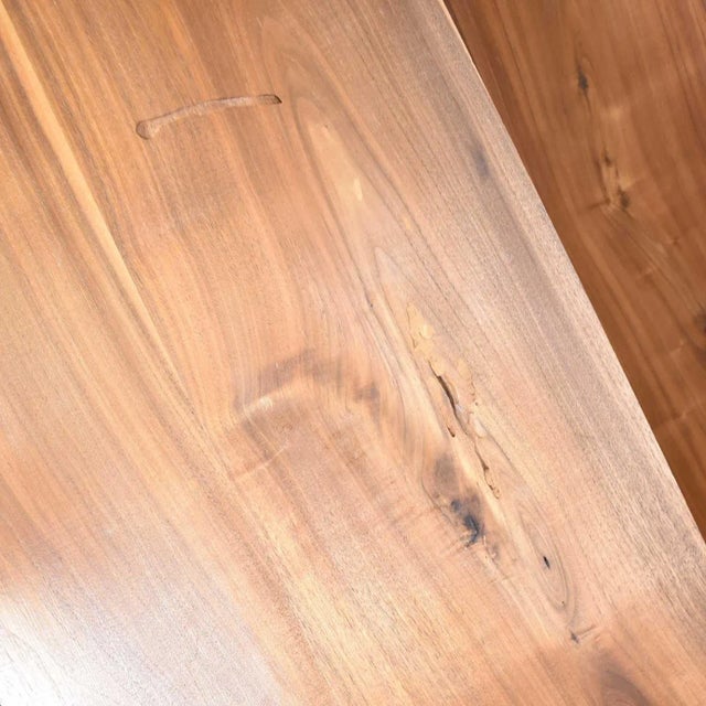 Wood Vintage Scandinavian Modern Teak Desk in a Box Style Secretary With Drop Front For Sale - Image 7 of 18