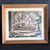 Fun little piece that you can hang in the study or place in the book shelf. 11.5” x 13” with sweet little vintage cherry...