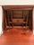 Late 19th Century Edwardian, Crotch Mahogany Woman's Petite Drop Front Desk For Sale - Image 11 of 13