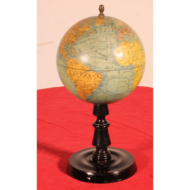 Terrestrial Globe by J. Forest, Paris, 19th Century For Sale - Image 12 of 12