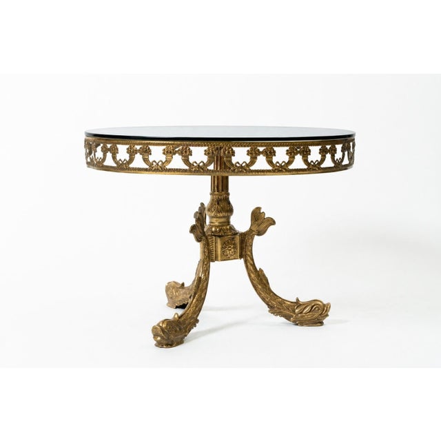 1970s Hollywood Regency Koi Brass Coffee Table, 1970s For Sale - Image 5 of 5