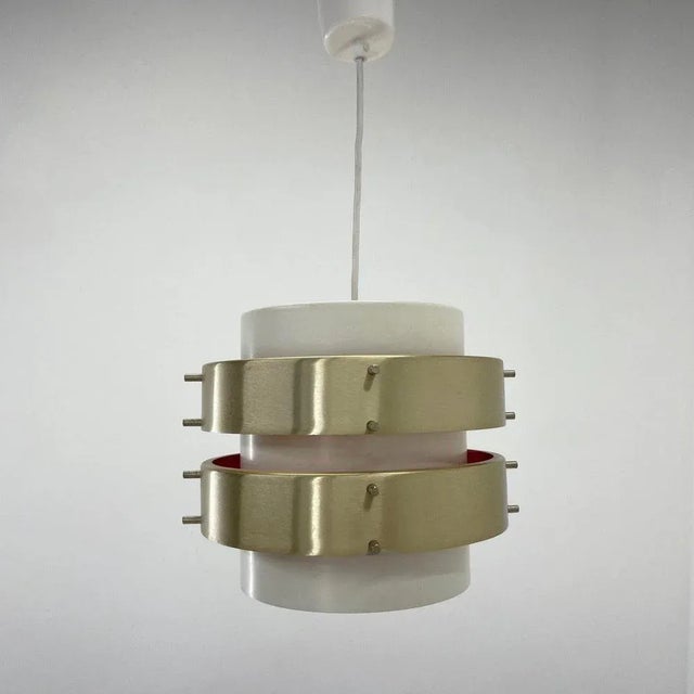 Pendant attributed to Aka Electric, Germany, 1970s For Sale - Image 9 of 10