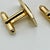 1950s Mid-Century Hollywood Regency Boho Chic “G” Initialed Cufflinks - A Pair. For Sale - Image 10 of 12