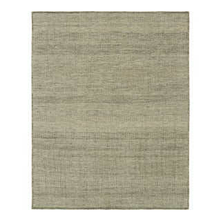Rug & Kilim’s Contemporary Textural Rug in Tones of Green - 3x12 For Sale