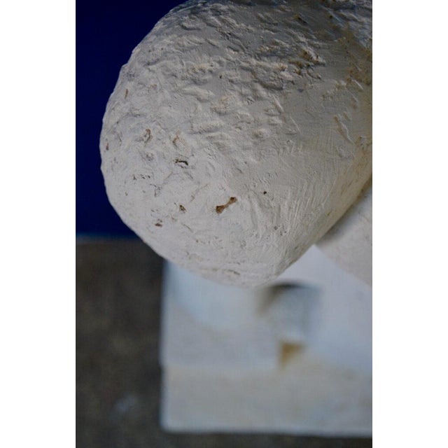 Sculpture Materials Italian Artist, Large Anthropomorphic Sculpture, 1970s, Plaster For Sale - Image 7 of 18