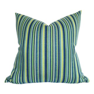 Primavera Pillow Cover in Green, 22x22 Pillow For Sale