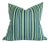 Primavera Pillow Cover in Green, 22x22 Pillow For Sale