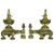 Chenets or Andirons With Urns Motif and Acorn Finials, 19th Century - a Pair For Sale - Image 11 of 11