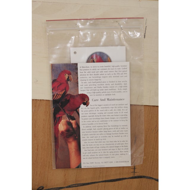 Habersham Crackle Paint Trumeau Mirror For Sale - Image 18 of 18