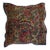 Pillow W/Antique Persian Rug Fragment, 1'5" X 1'5" For Sale