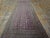 1900s Antique Large Chinese Diamond Grid Purple Baotou Knotted Runner Rug For Sale - Image 9 of 12