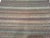Antique American Amish Rag Runner, Handwoven Wool & Cotton, Stripe Pattern, Gray, 3x12 For Sale - Image 14 of 16