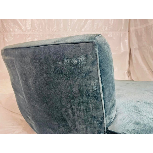 1980s Sculptural Curved Serpentine Sofa in the Manner of Vladimir Kagan For Sale - Image 16 of 18