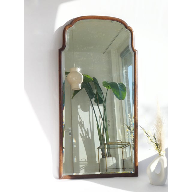 Large Antique Dutch Scalloped Mirror For Sale - Image 12 of 12