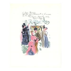 1965 Raoul Dufy Lithograph 8 Homage a Renoir