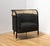 Black Vintage Living Room Set, Set of 3 For Sale - Image 8 of 9