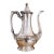 Antique Silver Plated Coffee Pot From Webster Hotel in New York City For Sale
