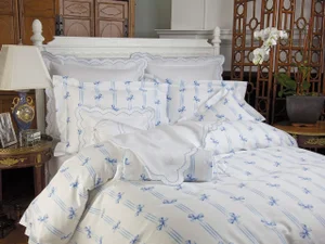 Tiffani Duvet Cover Blue in Full