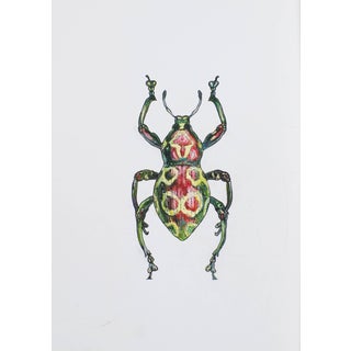 Juris Utans, Hybrid Beetle Man, 2021, Mixed Media and Paper For Sale