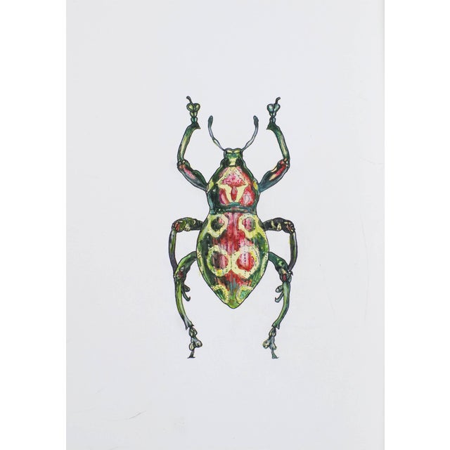 Juris Utans, Hybrid Beetle Man, 2021, Mixed Media and Paper For Sale