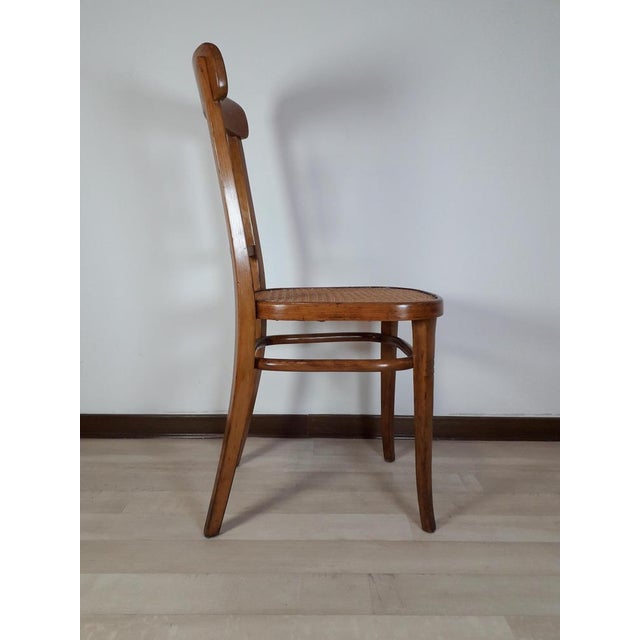Nobiliary Dining Chair in the Style of Thonet from Wiener Werkstaette, 1907 For Sale - Image 6 of 17