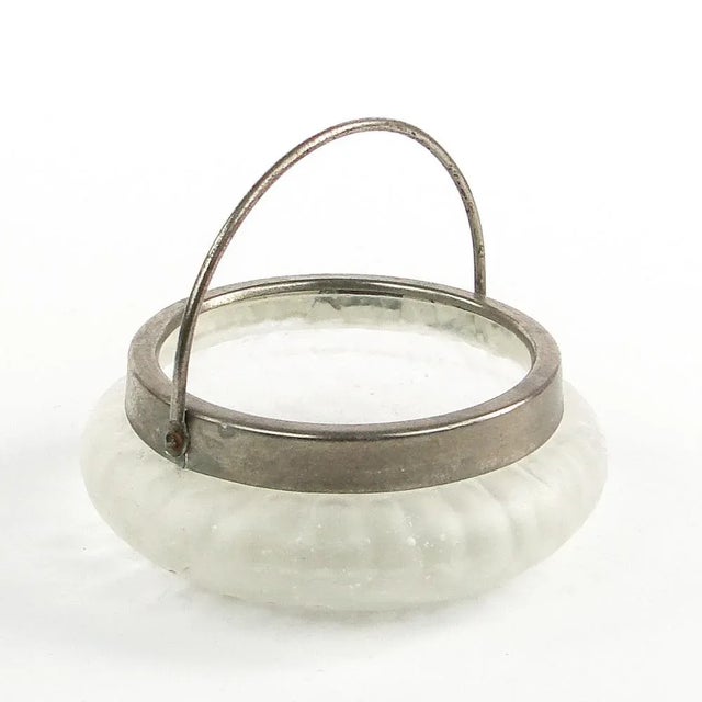 Metal Art Nouveau Sugar Bowl from Loetz, Germany, 1890s For Sale - Image 7 of 9