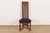 Frank Lloyd Wright Style Arts & Crafts High Back Side Chair or Dining Chair For Sale - Image 11 of 11