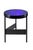 Alwa two blue black side table by Pulpo Dimensions: D38 x H44 cm Materials: casted glass; powder coated steel Also...