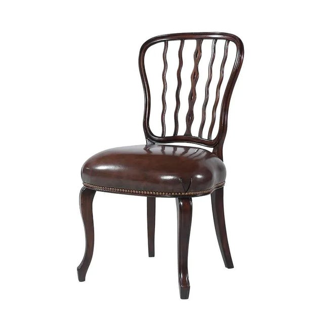George III Hepplewhite Style Mahogany Dining Side Chair For Sale In Greensboro - Image 6 of 6