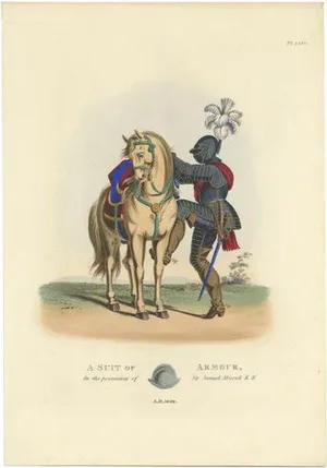 Henry G. Bohn, Suit in Armour, 1842, Paper