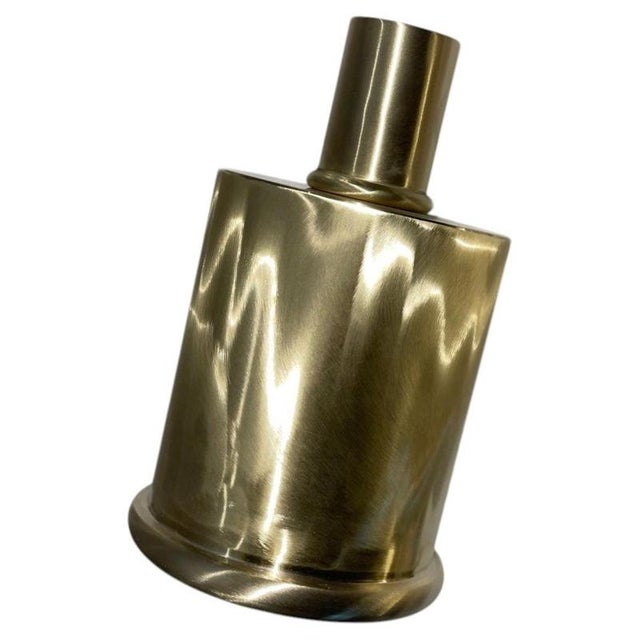 Rl 02 Mini Candleholder in Caspal Brushed Brass by Caspal For Sale - Image 10 of 10
